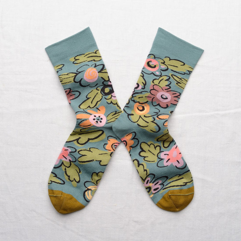 Arctic Flower Sock