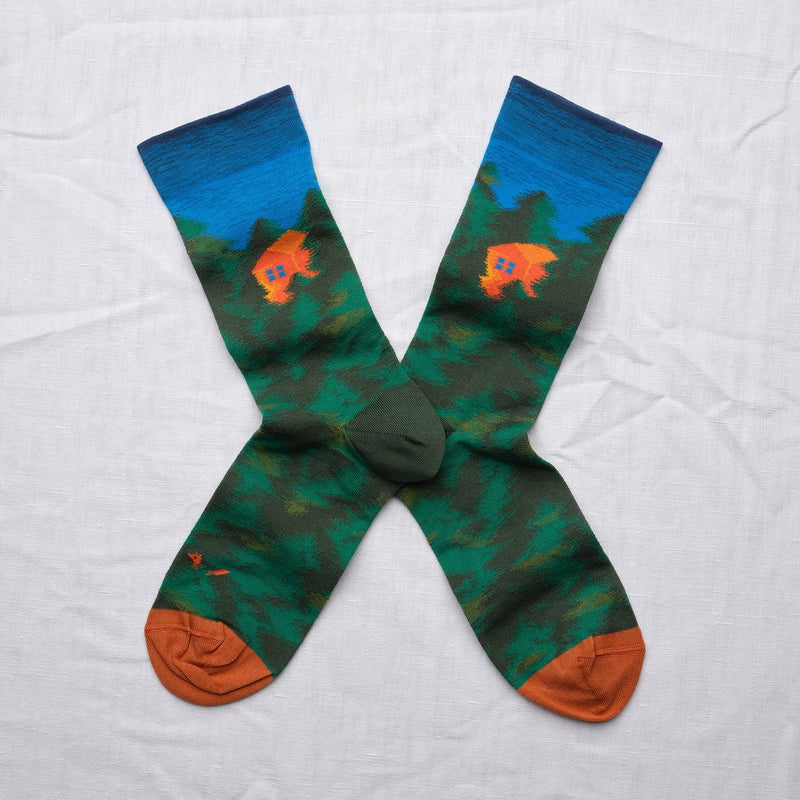 Forest House Socks