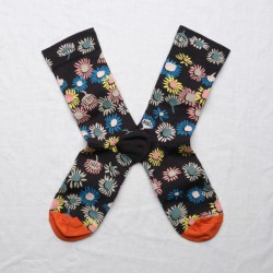 Fiction - Socks Sunflower Slate