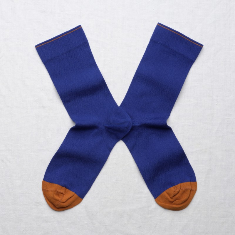 Socks Plain Blue Matisse