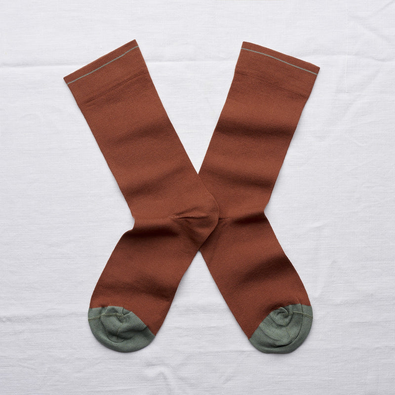 Chaussette Sépia