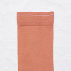 chaussettes - bonne maison -  Uni - Terre rouge - femme - homme - mixte