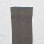 chaussettes - bonne maison -  Uni - Gris - femme - homme - mixte