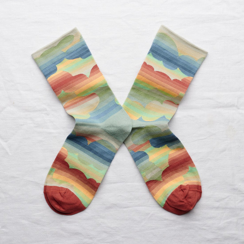 Chaussette Nuage Multico
