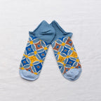 chaussettes - bonne maison -  Carrelage - Bleu - femme - homme - mixte