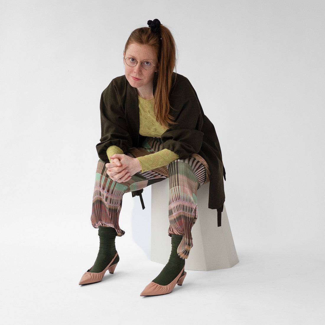 Chaussettes Kaki