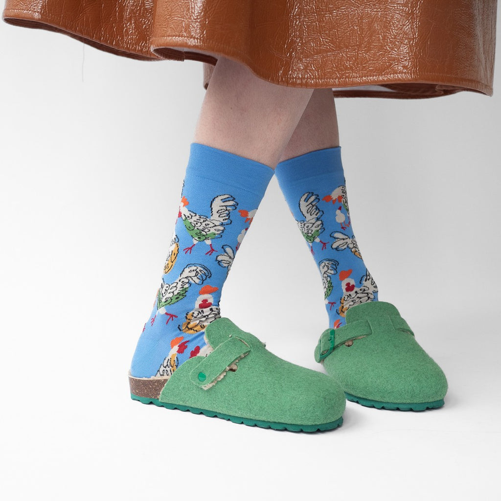 Chaussettes Poulettes Égées