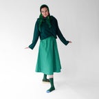 Chaussette Uni Forêt