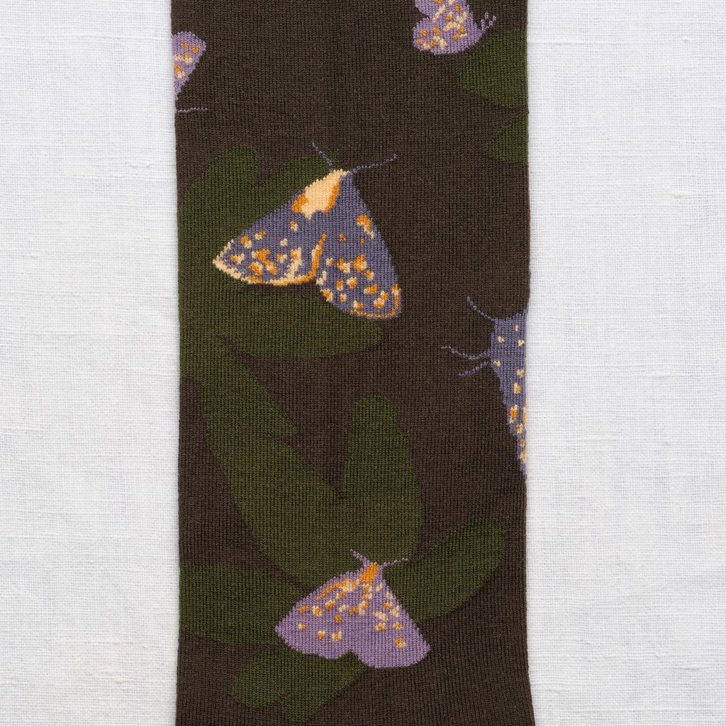 Mi-Bas Papillon Terre d'Ombre