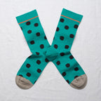 Chaussette Pois Viridien