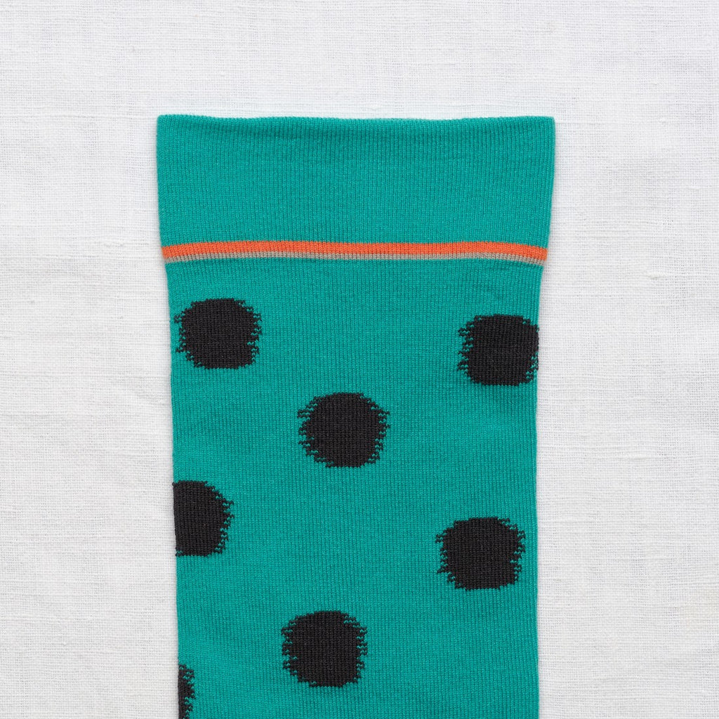 Chaussette Pois Viridien