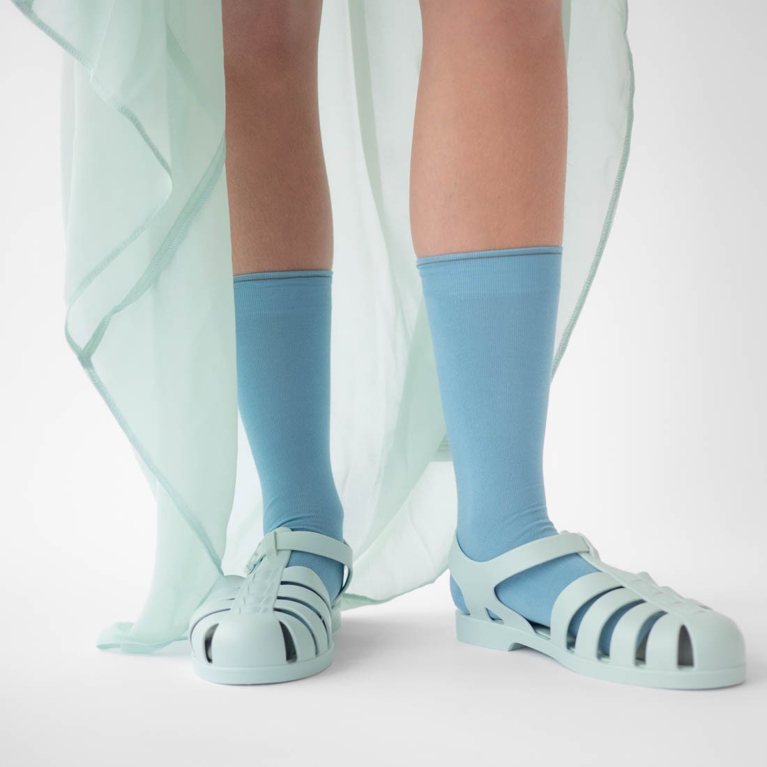 Chaussette Bleue