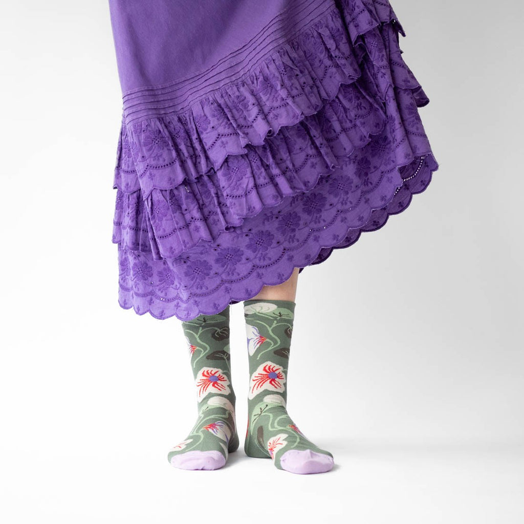 Chaussettes Fleurs