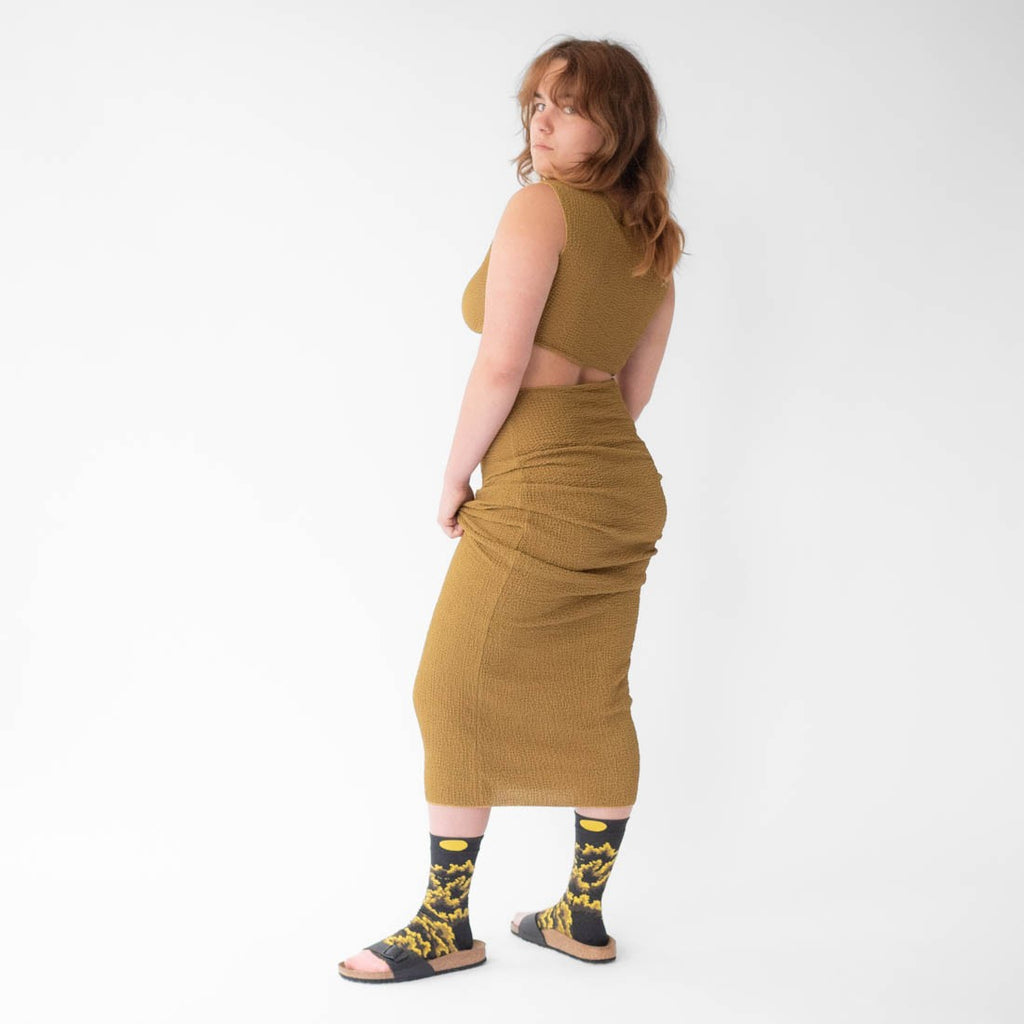Panther Foliage Socks