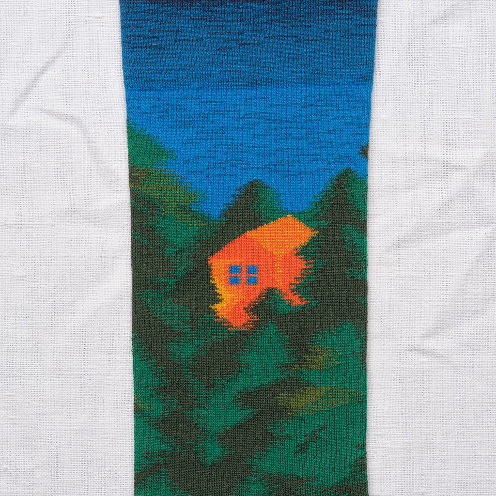 Forest House Socks