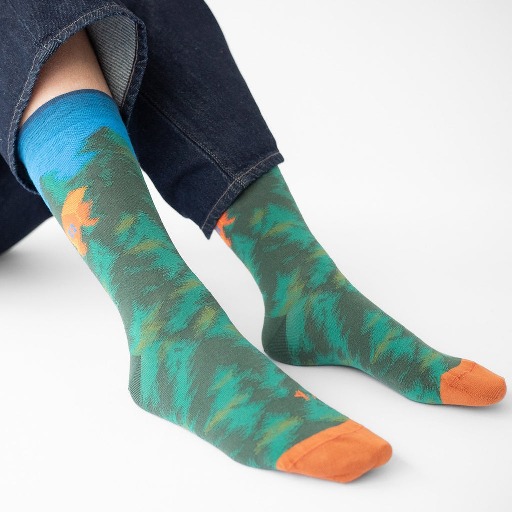Forest House Socks