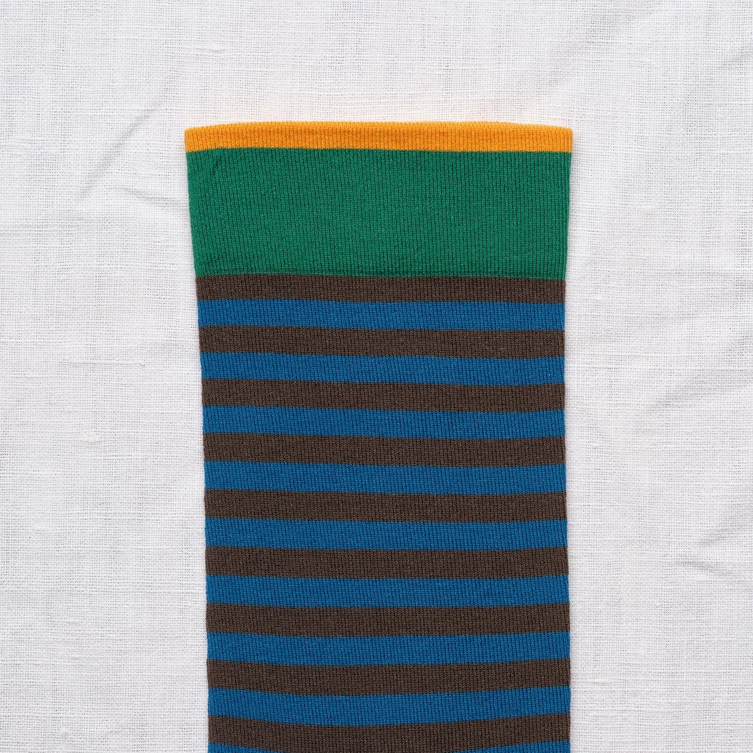 Chaussettes Rayures Terre d'Ombre