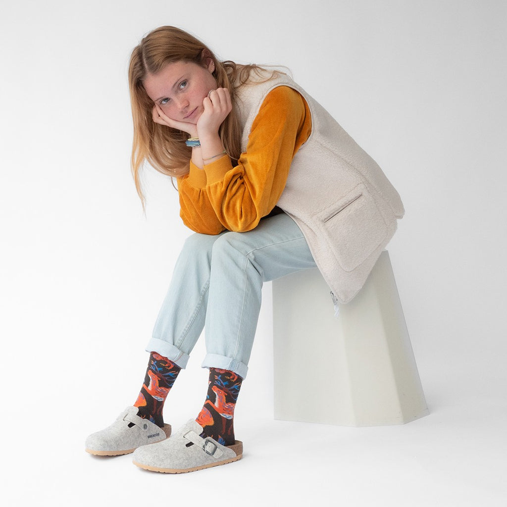 Earthy Animal Socks