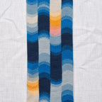 Abstract Knee-Highs Navy