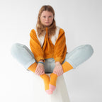Chaussettes Unies Curcuma