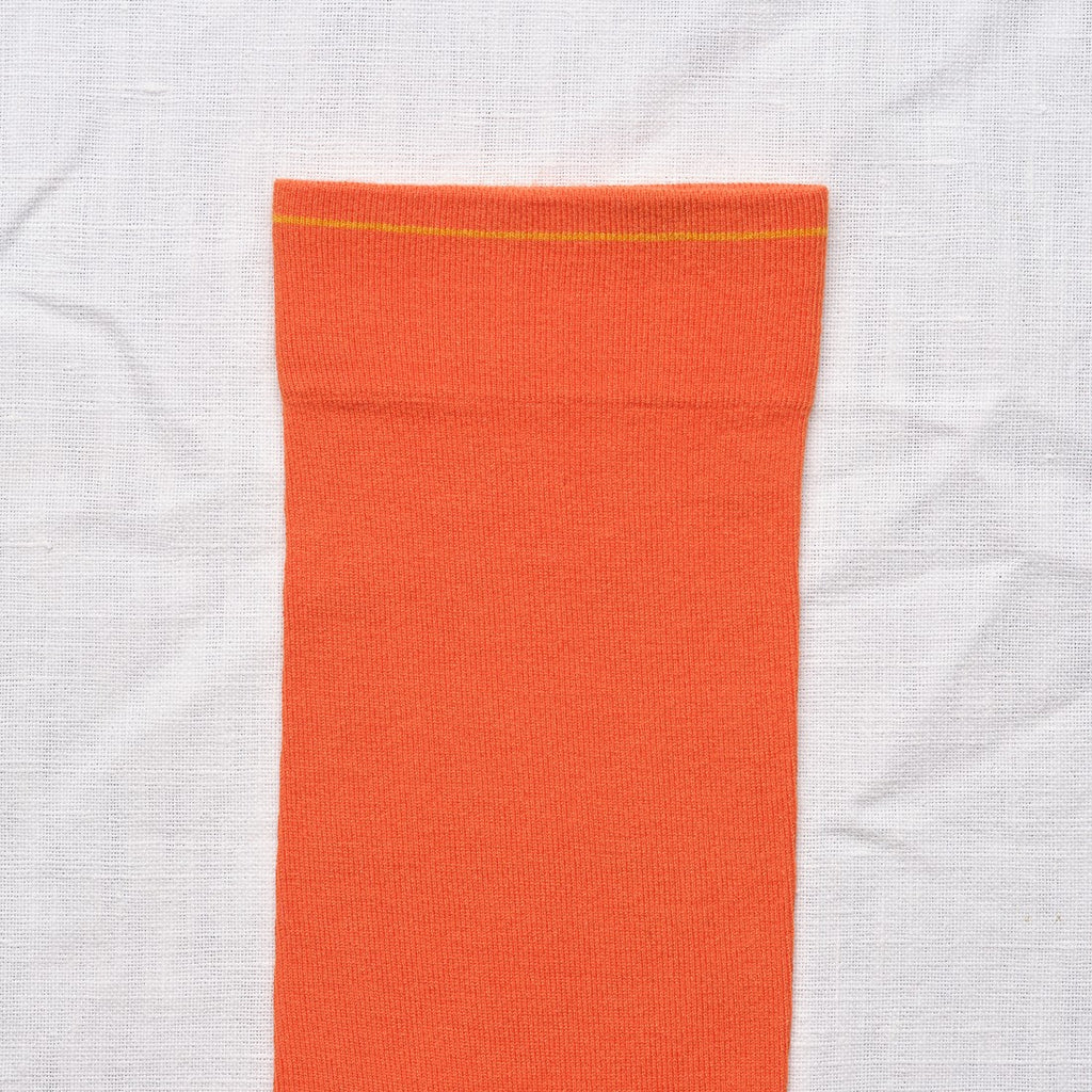 Chaussettes Unies Orange