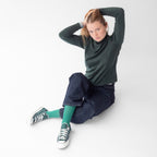 Chaussettes Unies Emeraude