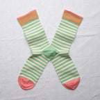 Chaussettes Rayures Lichen