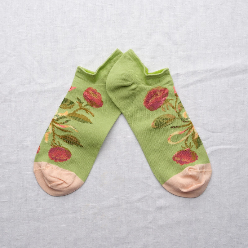 Socquettes Nœud et fleurs