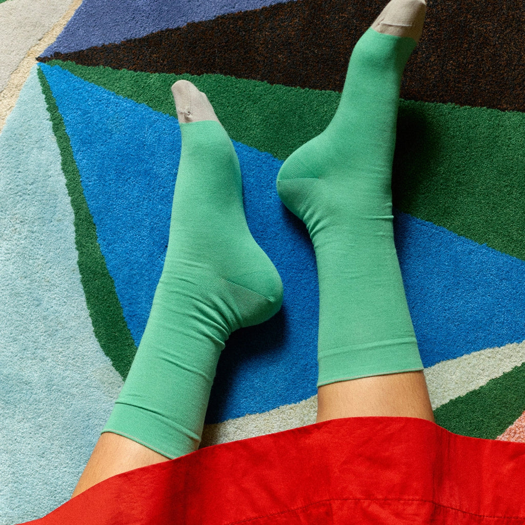 Chaussettes Vert Ming