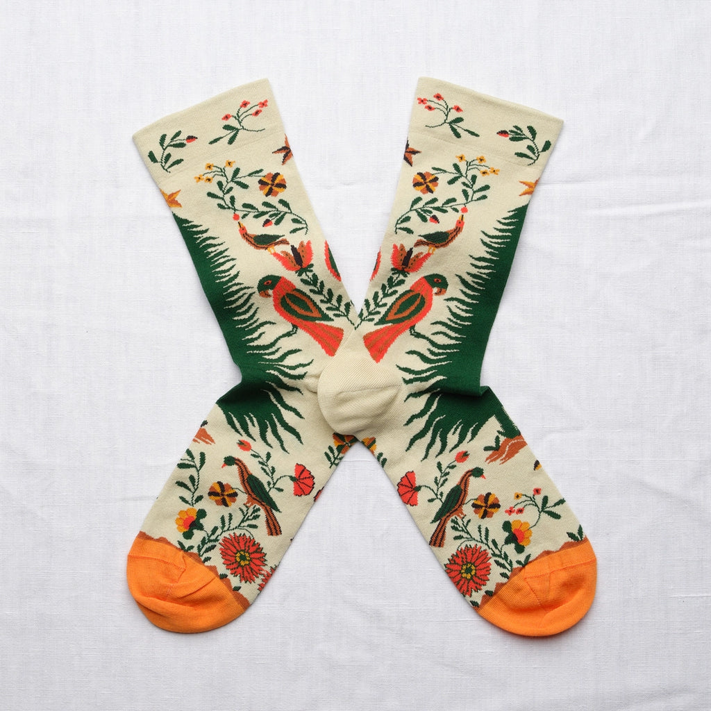 Chaussettes Perroquet Sapin