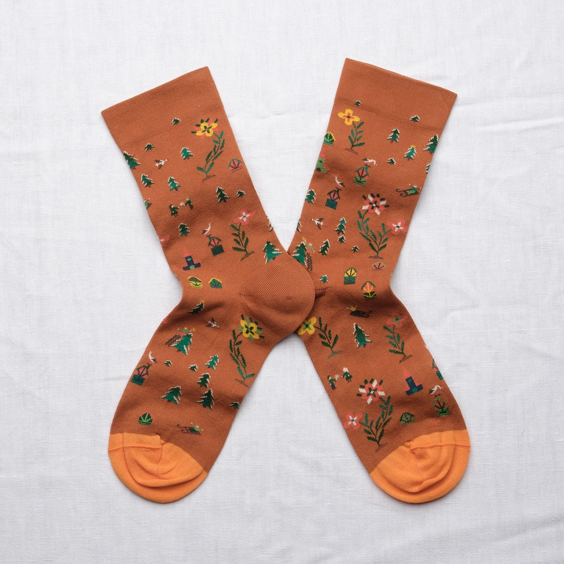 Chaussettes Semis Cannelle